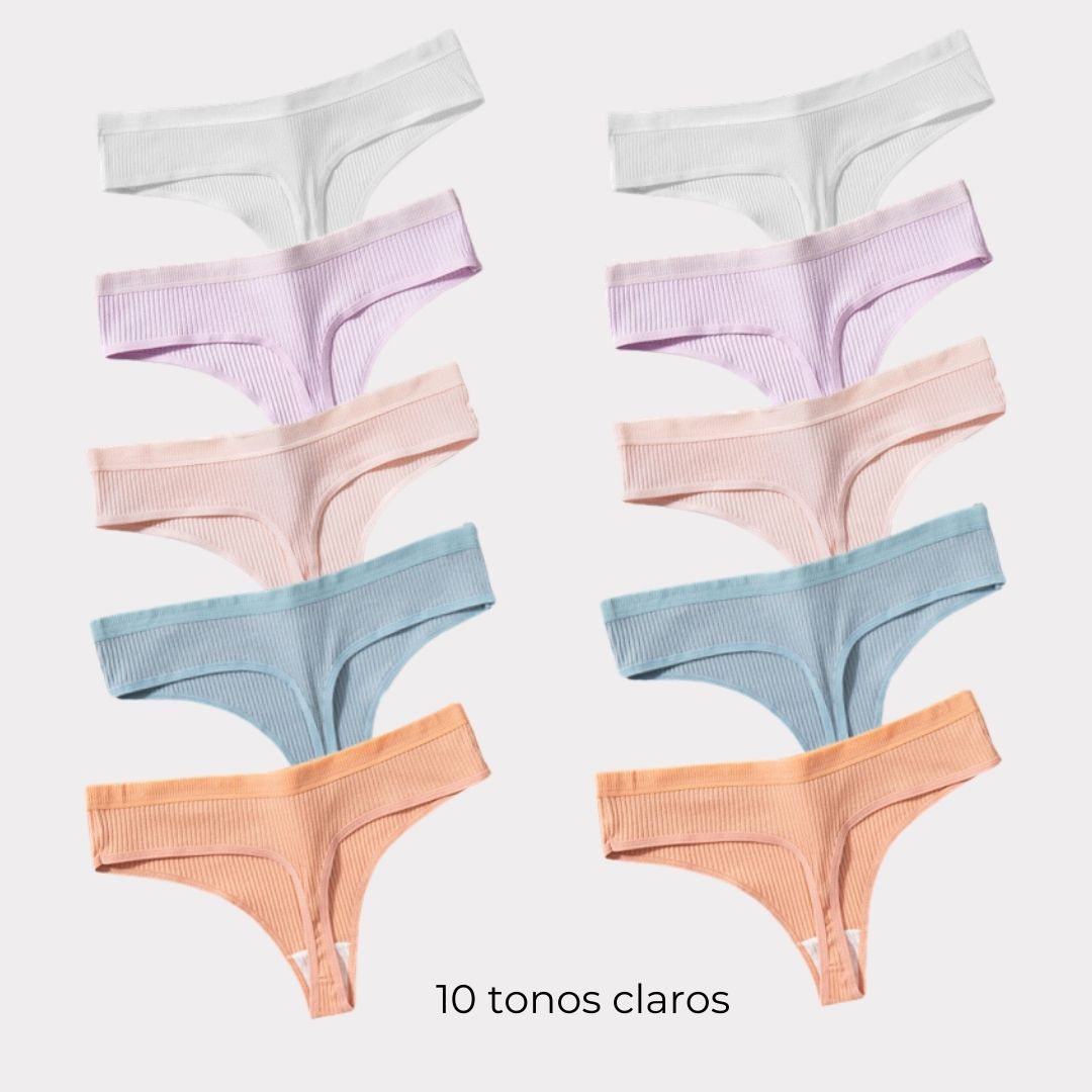 Tanga CottonConfort [Antibacteriana] – Lleva 10, Paga 5