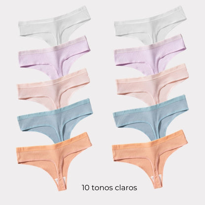 Tanga CottonConfort [Antibacteriana] – Lleva 10, Paga 5