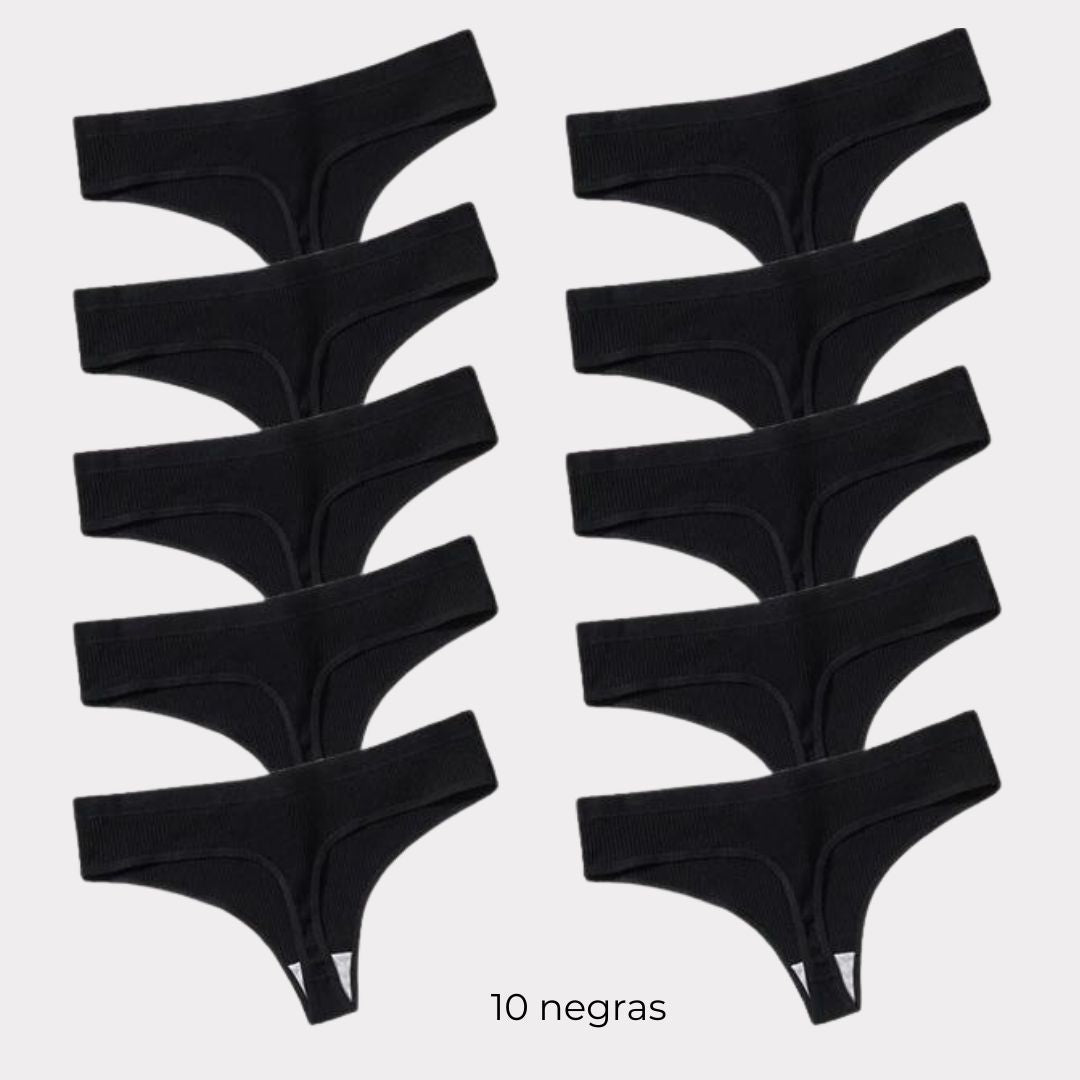 Tanga CottonConfort [Antibacteriana] – Lleva 10, Paga 5