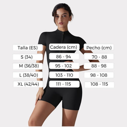 Mono Deportivo ShapeFit con Cremallera