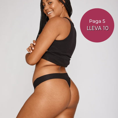 Tanga InvisiComfort [Sin Costuras] – Lleva 10, Paga 5