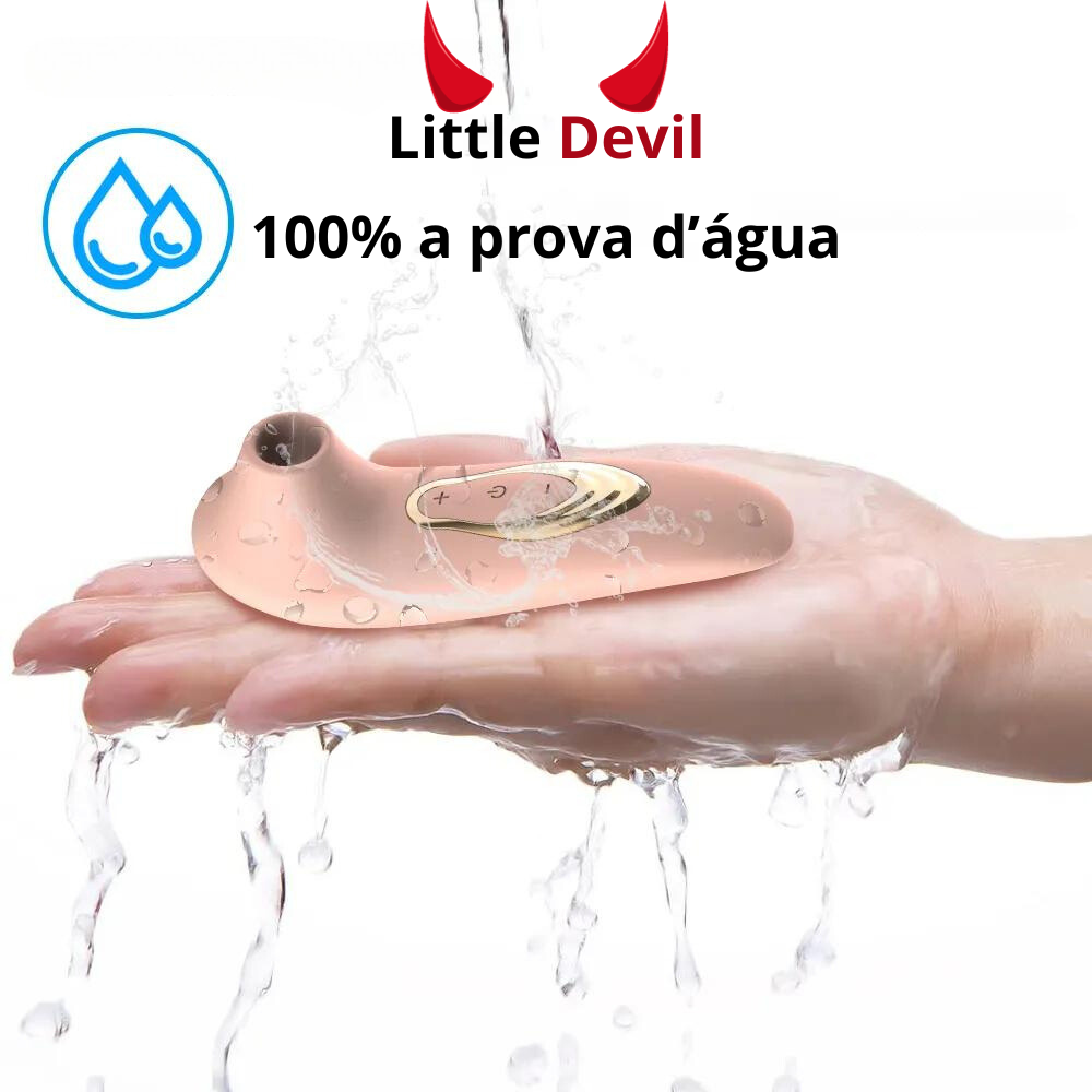 Vibrador Portátil con Succión – Little Devil [Recargable]