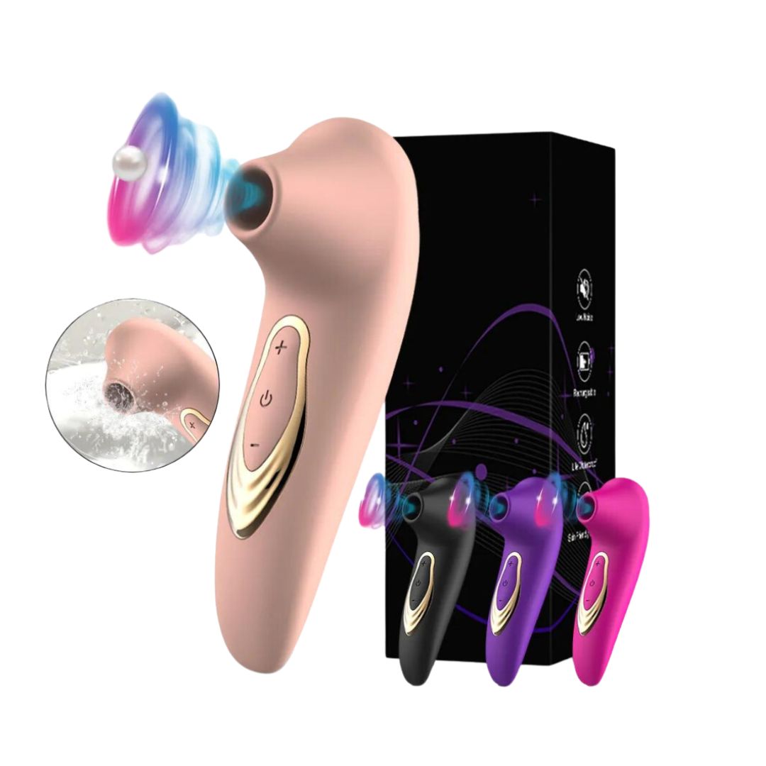 Vibrador Portátil con Succión – Little Devil [Recargable]