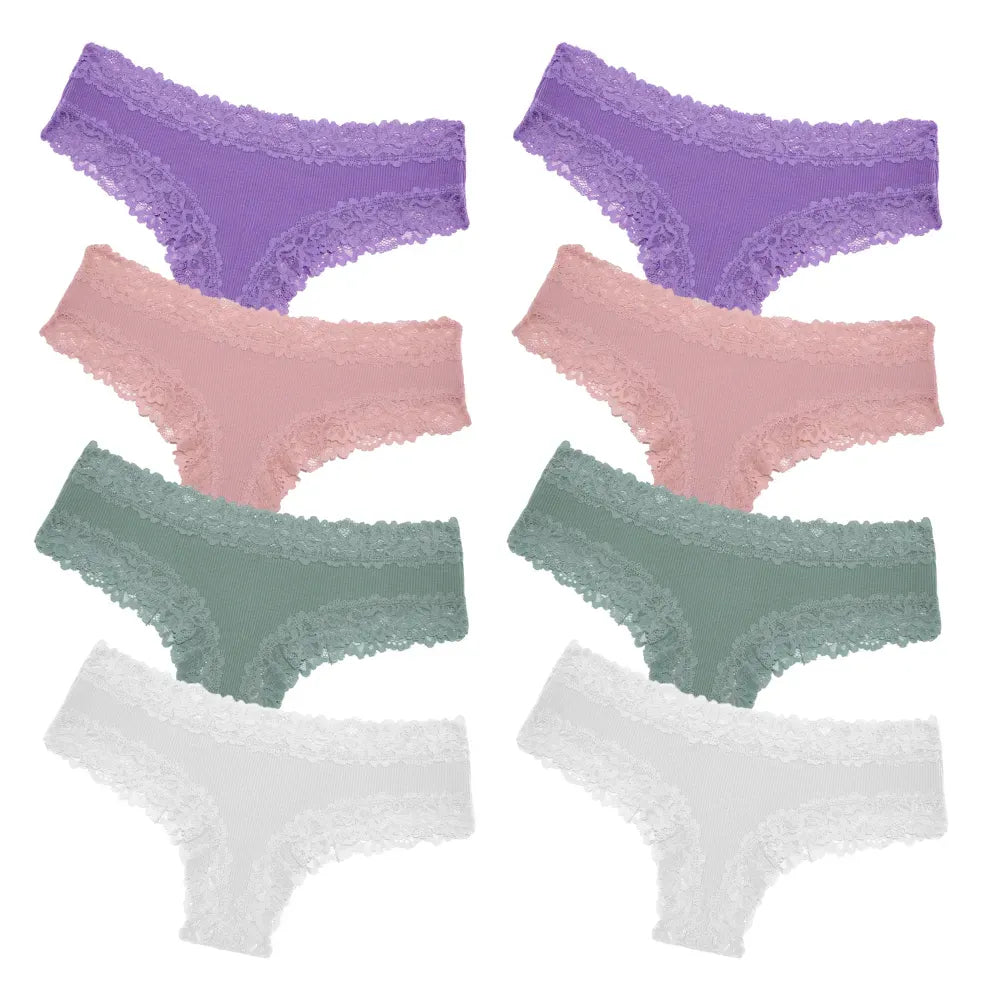 Tanga CottonLace [Antibacteriana] – Lleva 8, Paga 4